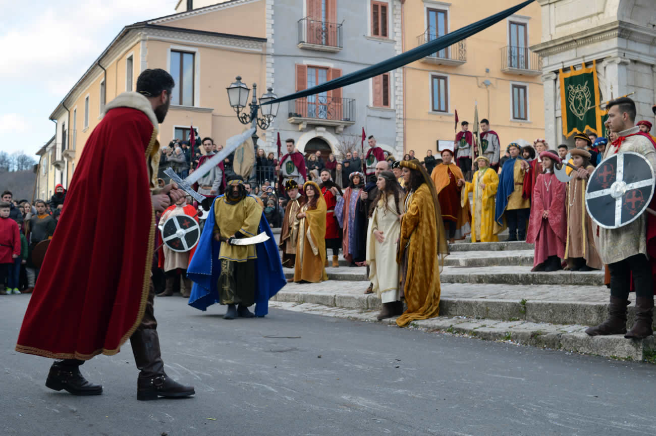 Rievocazione storica 'La Pace' in occasione del Carnevale a Santa Croce del Sannio